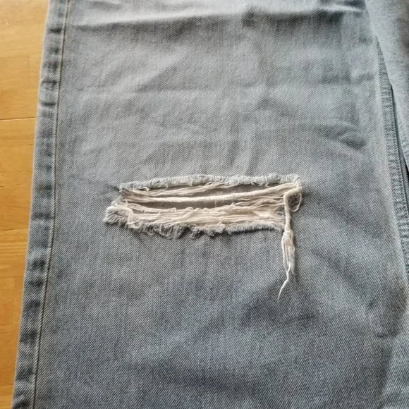MOTHER High Rise Distressed Jeans - Picture 5 of 15